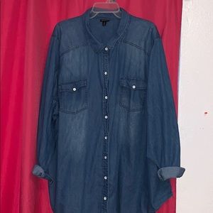 Light Wash Denim Shirt